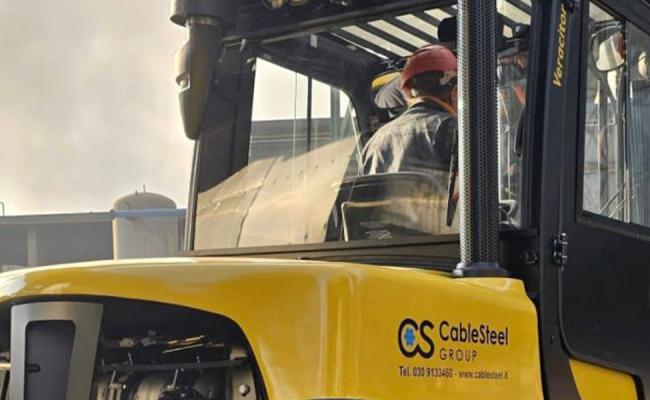 Cablesteel per Duferco Travi e Profilati